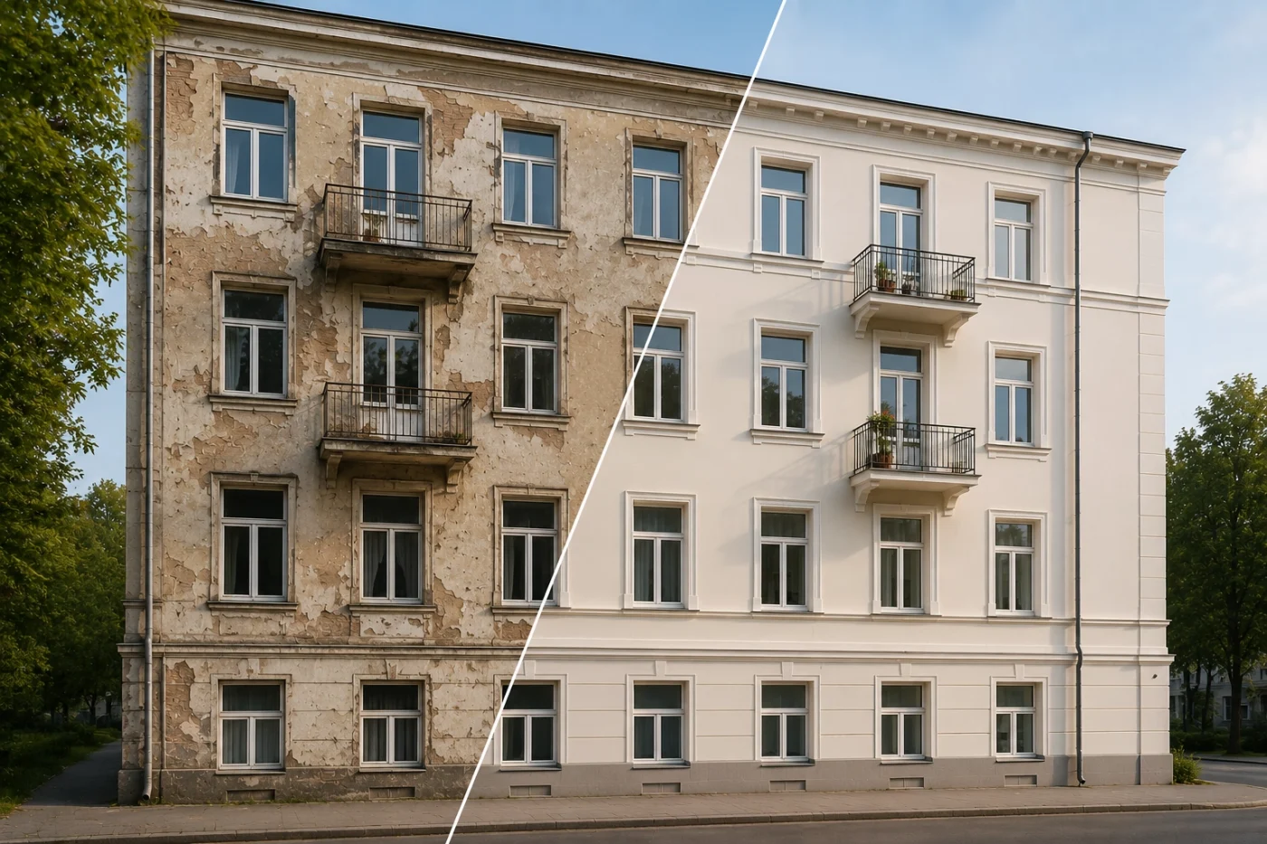 Fasādes atjaunošanas projekts