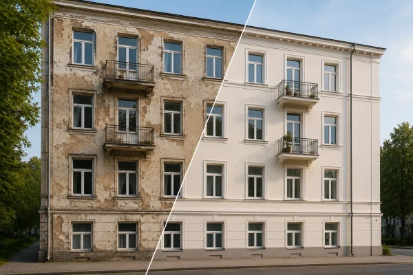 Fasādes atjaunošanas projekts