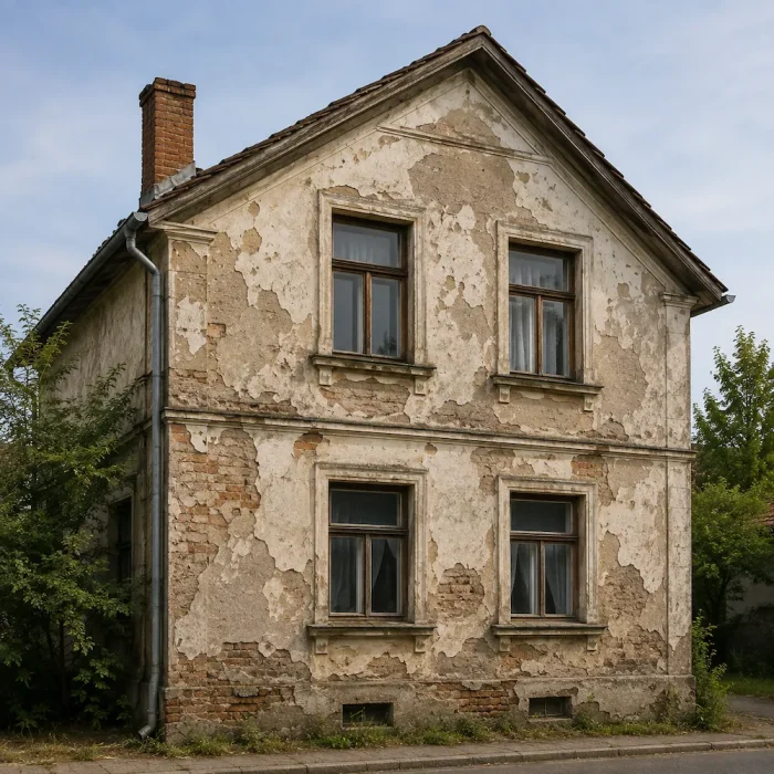 Privātmājas fasādes atjaunošanas projekts
